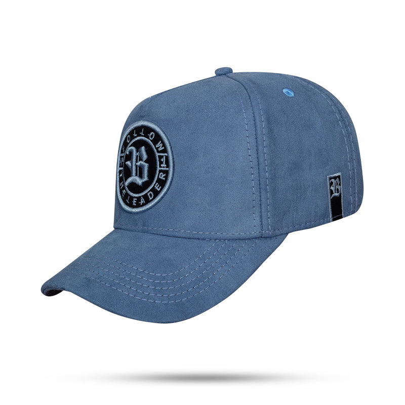 Boné Snapback Follow Suede Azul Denim