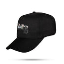 Boné Snapback Preto Flowers Shadow Rose