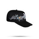 Boné Kids Snapback Preto Fish