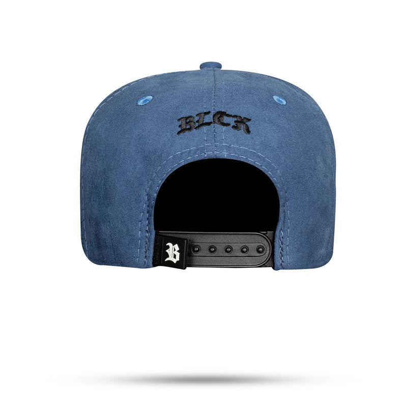 Boné Snapback Follow Suede Azul Denim