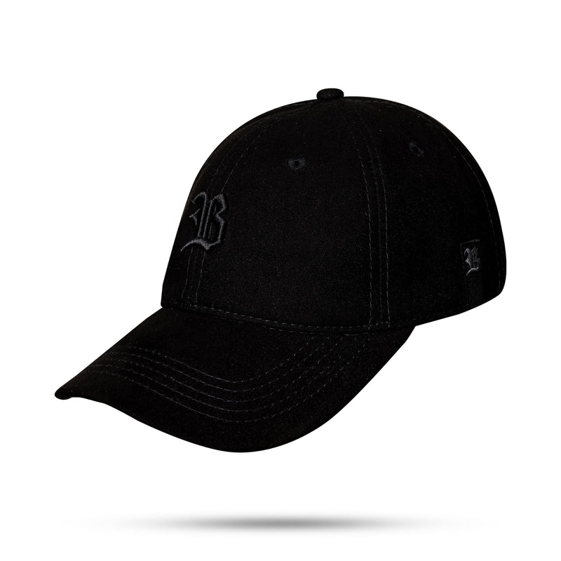 Boné Dad Hat Suede All Black