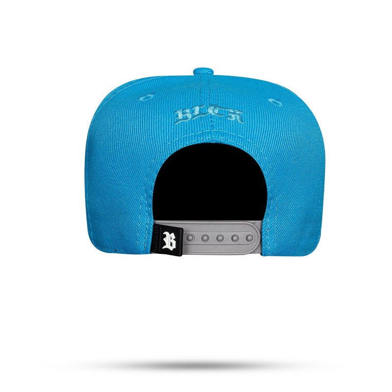 Boné Snapback Laser Cut Follow Azul Claro