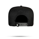 Boné Snapback Preto Follow Degradê 3D Cinza