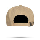 Boné Dad Hat Bege Basic Metal Dourado