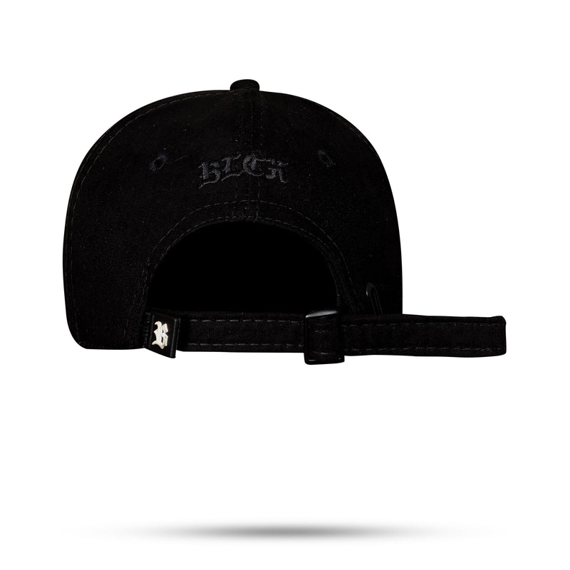 Boné Dad Hat Suede All Black