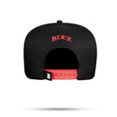 Boné Snapback Preto Royal Vermelho