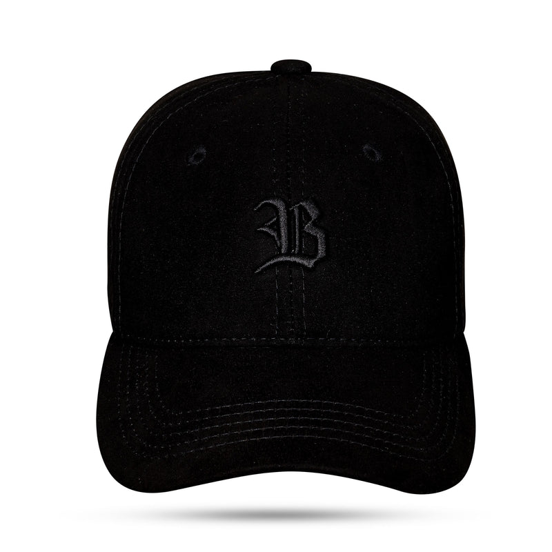 Boné Dad Hat Suede All Black