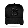 Boné Snapback Preto Aba Trucker BLCK