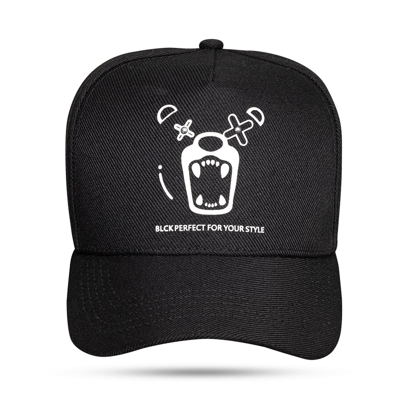 Boné Snapback Preto Bear Diamond