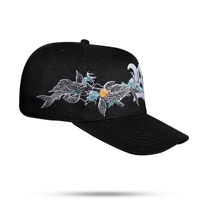 Boné Snapback Preto Fish