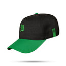 Boné Snapback Preto Basic Verde Bandeira