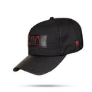 Boné Snapback Preto BLCK Aba Couro