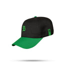 Boné Kids Snapback Preto Basic Verde Bandeira
