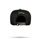 Boné Kids Snapback Preto Basic Verde Bandeira