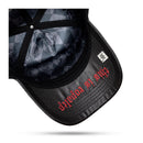 Boné Snapback Preto BLCK Aba Couro