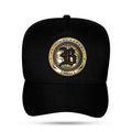 Boné Snapback Preto Originally Holográfico Gold