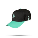 Boné Kids Snapback Preto Basic Verde Água