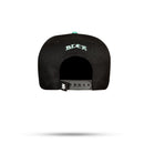 Boné Kids Snapback Preto Basic Verde Água