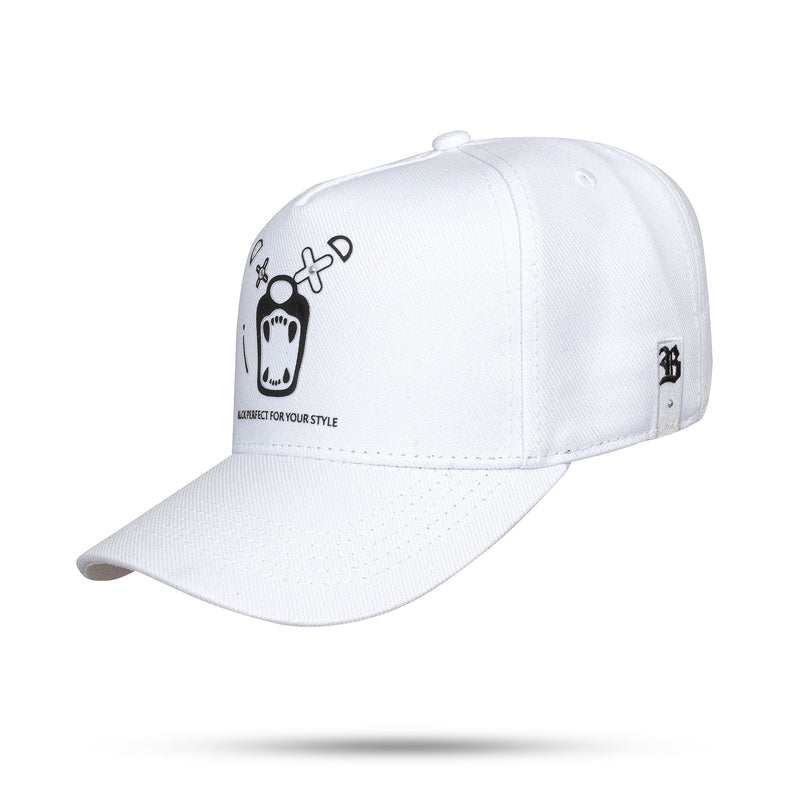 Boné Snapback Branco Bear Diamond