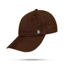 Boné Dad Hat Marrom Basic Metal Prata
