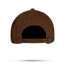 Boné Dad Hat Marrom Basic Metal Prata