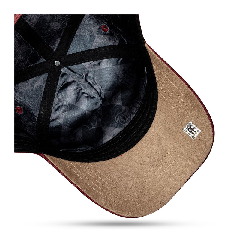 Boné Snapback Must Respect Vinho