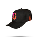 Boné Kids Snapback Preto Speed Rosa