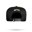 Boné Snapback Preto Framed Amarelo