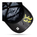 Boné Snapback Preto Framed Amarelo