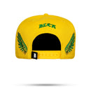 Boné Snapaback Amarelo New Wings Verde 🇧🇷