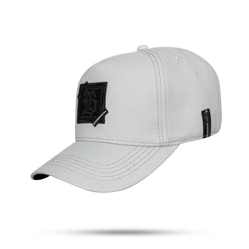 Boné Snapback Cinza Zig Zag