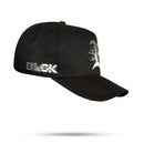 Boné Snapback Preto Speed Silver