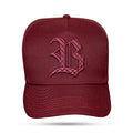 Boné Snapback Vinho Locked