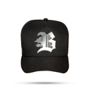 Boné Kids Snapback Preto Speed Silver