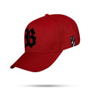 Boné Strapback All Red Logo Suede Black
