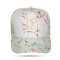 Boné Snapback Off White Watercolor