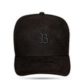 Boné Snapback Suede Basic All Black