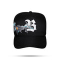 Boné Kids Snapback Preto Fish
