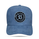 Boné Snapback Follow Suede Azul Denim
