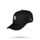 Boné Kids Snapback Basic Preto Logo Branco