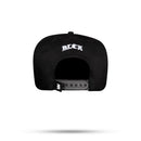 Boné Kids Snapback Basic Preto Logo Branco