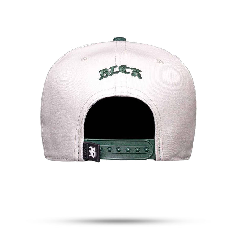 Boné Snapback Off White Alto Relevo Green Dark