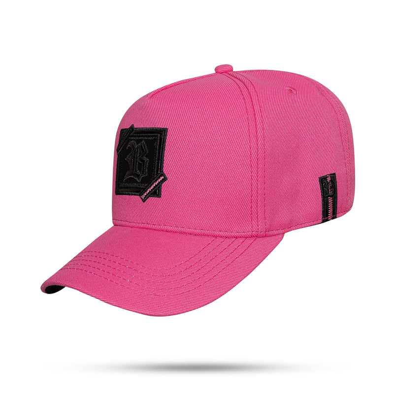 Boné Snapback Rosa Pink Zig Zag
