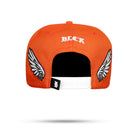Boné Laranja Snapback New Wings