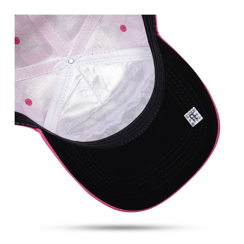 Boné Snapback Rosa Pink Zig Zag