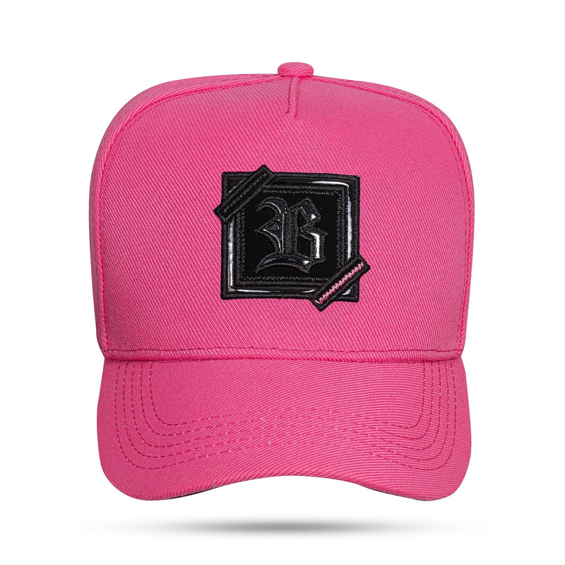 Boné Snapback Rosa Pink Zig Zag