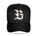 Boné Snapback Logo Verniz Gold Black