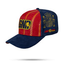 Boné Legendários Suede Vermelho/Azul Espanha
