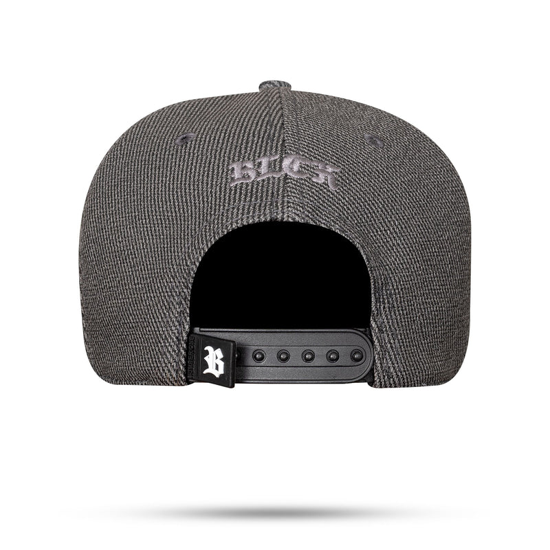 Boné Snapback Linho Grafite Exclusive