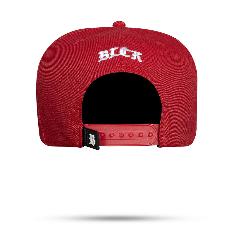 Boné Snapback Vermelho Bear Diamond